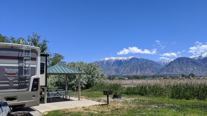 Utah Lake State Park Campground