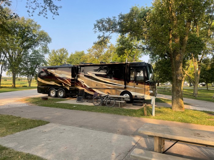 Sun Retreats Rock River